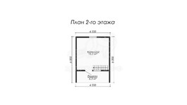3d проект ДБW059 - планировка