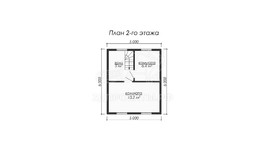 3d проект ДБW069 - планировка