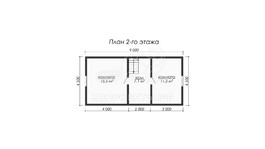 3d проект ДБW077 - планировка