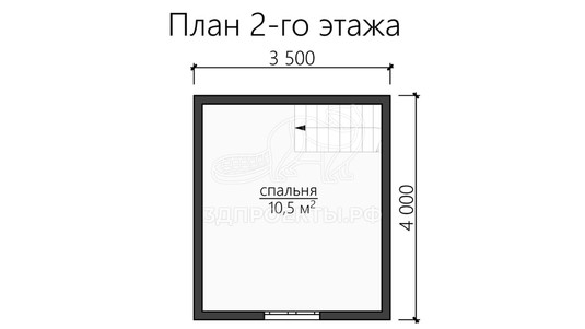 3d проект ДБW086 - планировка