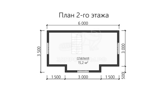 3d проект ДБW092 - планировка