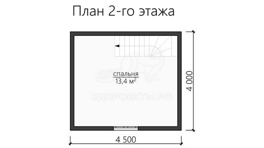 3d проект ДБW104 - планировка