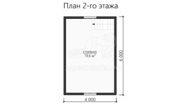 3d проект ДБW108 - планировка