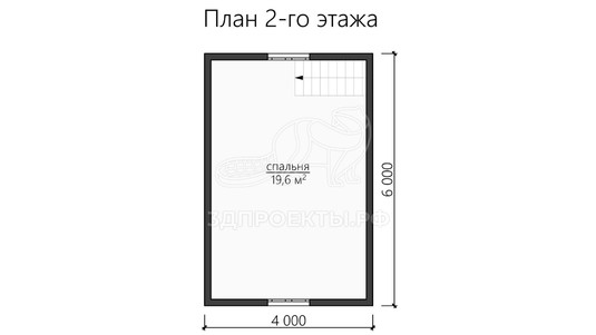 3d проект ДБW108 - планировка