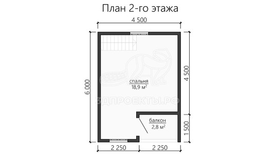 3d проект ДБW111 - планировка
