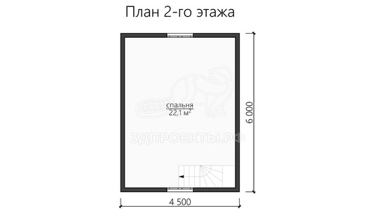 3d проект ДБW125 - планировка