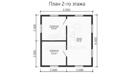 3d проект ДБW127 - планировка