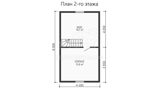 3d проект ДБW140 - планировка