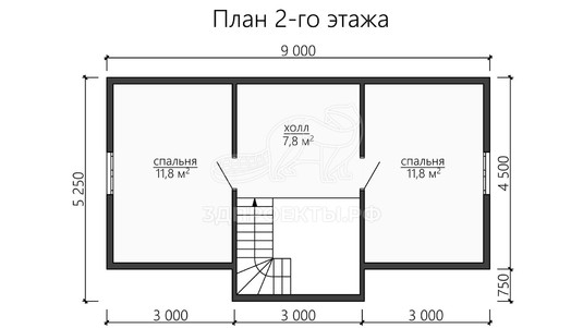 3d проект ДБW158 - планировка