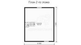 3d проект ДБW167 - планировка
