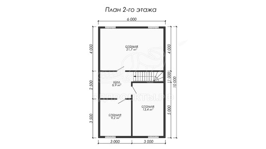 3d проект ДБW184 - планировка