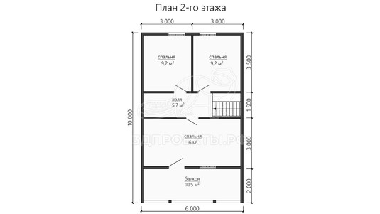 3d проект ДБW185 - планировка