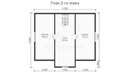 3d проект ДБW187 - планировка