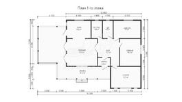 3d проект ДБW189 - планировка