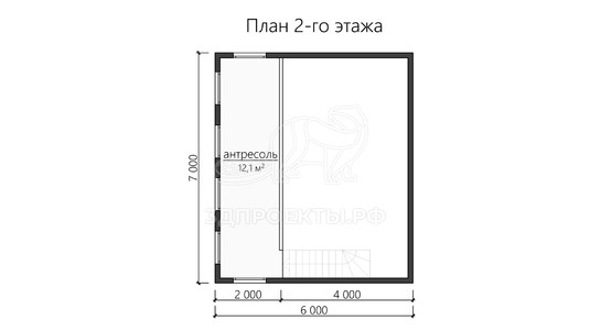 3d проект ДБW192 - планировка
