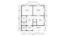 3d проект ДБW202 - планировка