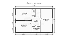 3d проект ДБW206 - планировка