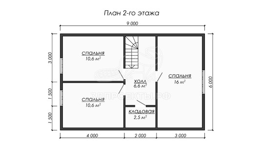 3d проект ДБW206 - планировка