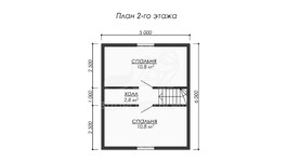 3d проект ДБW208 - планировка