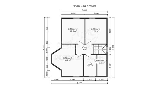3d проект ДБW211 - планировка