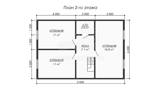 3d проект ДБW231 - планировка