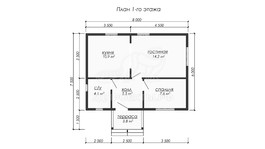 3d проект ДБW237 - планировка