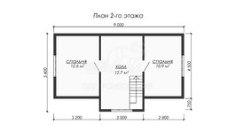 3d проект ДБW240 - планировка