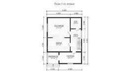 3d проект ДБW252 - планировка
