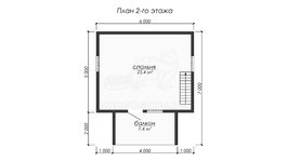 3d проект ДБW252 - планировка