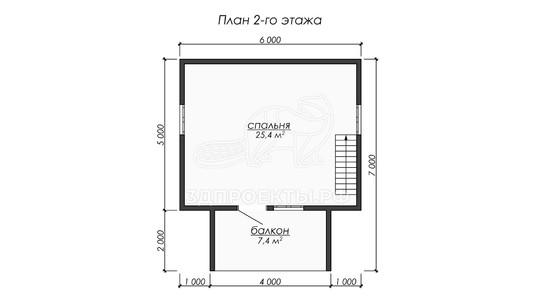 3d проект ДБW252 - планировка