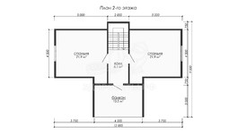 3d проект ДБW256 - планировка