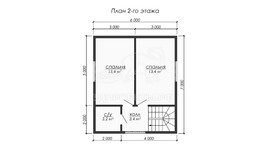 3d проект ДБW259 - планировка