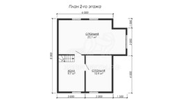 3d проект ДБW265 - планировка