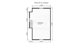 3d проект ДБW283 - планировка