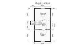 3d проект ДБW287 - планировка