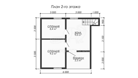 3d проект ДБW289 - планировка