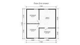 3d проект ДБW298 - планировка
