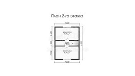 3d проект ДКW003 - планировка