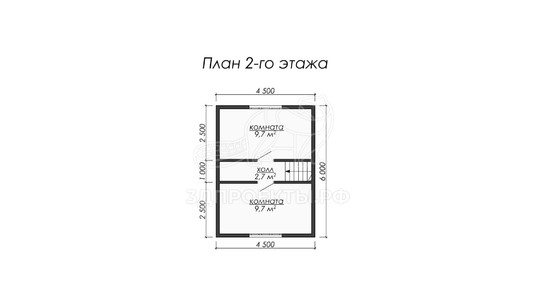 3d проект ДКW003 - планировка