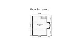 3d проект ДКW004 - планировка