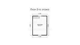 3d проект ДКW005 - планировка
