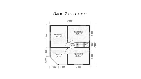3d проект ДКW011 - планировка
