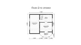 3d проект ДКW012 - планировка
