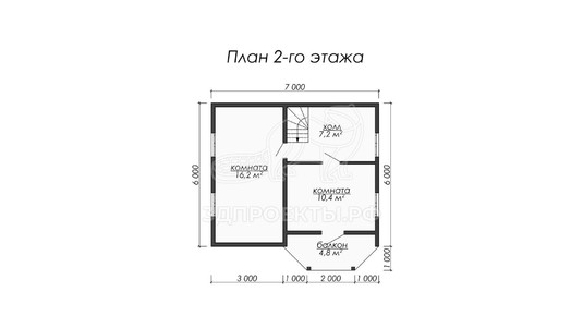 3d проект ДКW012 - планировка