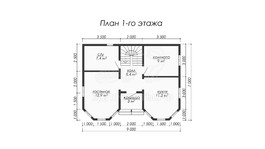 3d проект ДКW032 - планировка