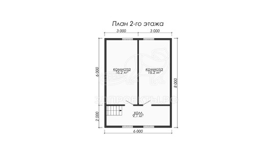 3d проект ДКW033 - планировка