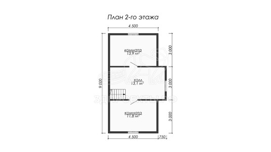 3d проект ДКW037 - планировка