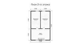 3d проект ДКW041 - планировка