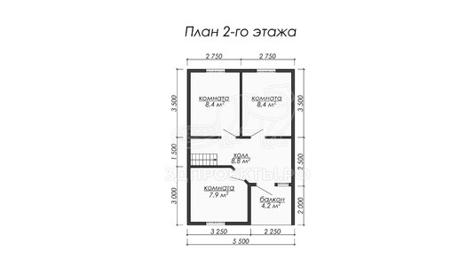 3d проект ДКW042 - планировка