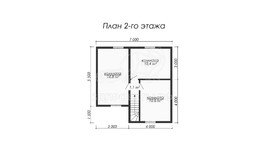 3d проект ДКW044 - планировка